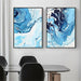 Otoño Set X3 Abstract Acrylic Paintings on Canvas 0.6x0.9 2