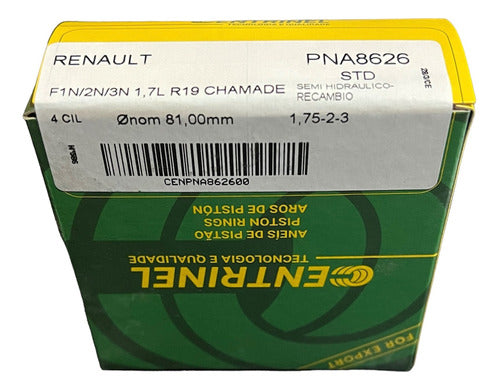 Aros Recambio Renault 1.7 Nafta Chamade * 0.5 Mm * 0