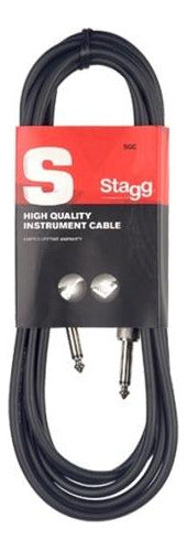 Stagg SGC10 Standard 10m Cable Plug-Plug Musicapilar 0