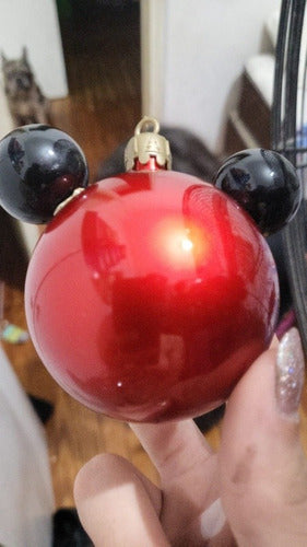 Personalized Mickey Christmas Bauble 2