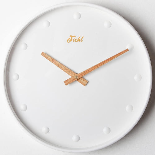 Fichl 12inch Bubble Series Wall Clock Decorative for Kitchen 0