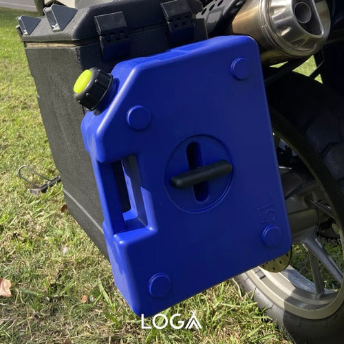 Flat 5-Liter Jerry Can with Holder - Moto26 14