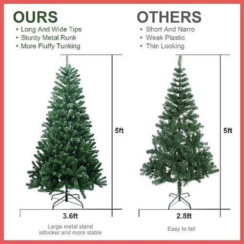 Maylaviu 5 Feet Artificial Christmas Tree 2