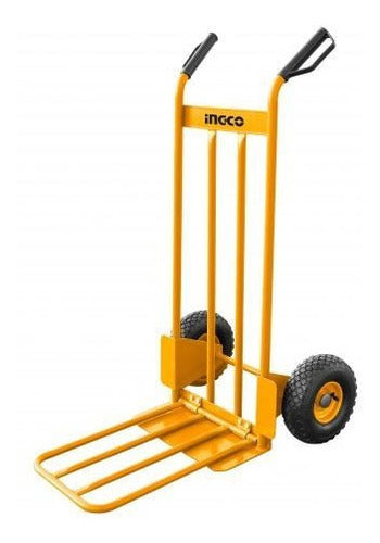 Ingco Carro De Carga 200kg Rueda Inflable C/ Lengueta - Ynter 0