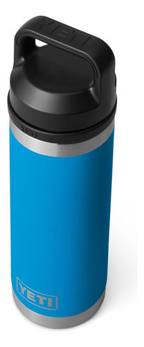 YETI Rambler 530ml Stainless Steel Bottle with Chug Cap - Blue Big Wave 4