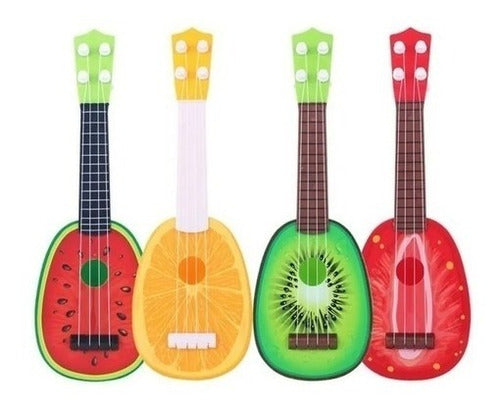 Opaa! Guitarra Para Niños Ukelele Juguete Diseños Frutas 0