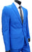 Bryson Semi Slim Fit Blue France Special Size Suit 1