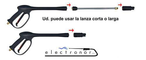 Electronor Short and Long Lance for Annovi Hydro Pressure Washers 610 757 670 768 1