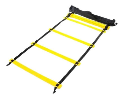 Atletic Services 803 Black and Yellow Training Ladder 0
