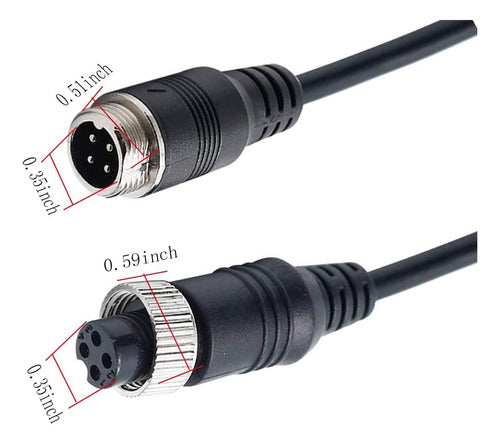 PEN 4-Pin Aviation Video Extension Cable 1