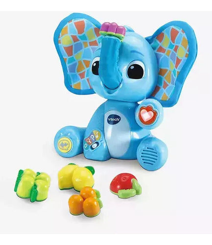 Elefante Interactivo Glotón Infantil Fran Musical Vtech 7