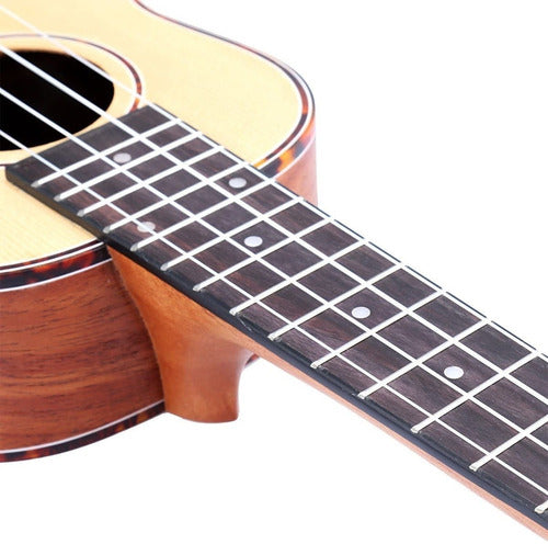 Ukelele Fzone Fzu-07s Soprano Abeto Natural C/funda Cuota 1