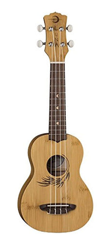 Guitarras Luna, Ukelele De 4 Cuerdas (uke Bamboo S) 0