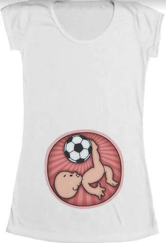 LG Sublimados Personalized Baby Shower Maternity T-Shirt 7