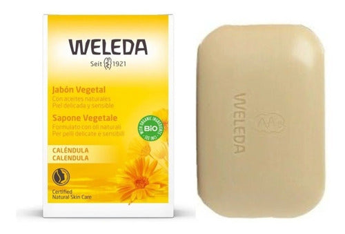 Weleda Vegan Calendula Vegetable Soap 0