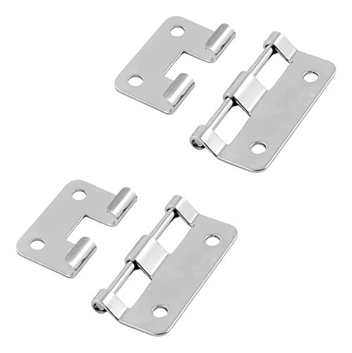 Anvil Pedalboard Rack Removable Hinges Kit (2 Units) 0