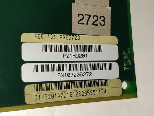 Placa Controladora Ibm  (by Dhl Ou Fedex) -2723 7