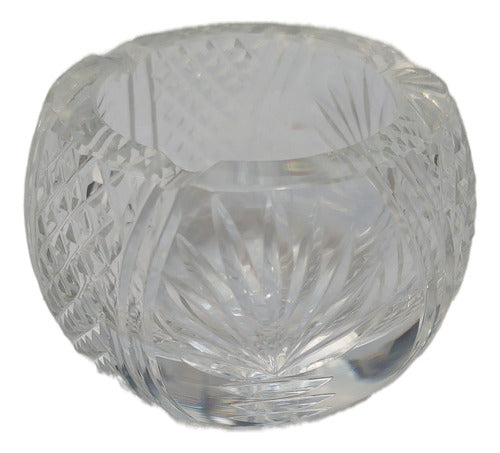 Cenicero Crystal Hand-Carved Ashtray 0