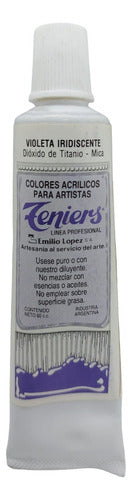 Teniers 60cc Professional Line Metallic Colors Acrylic Paint 2