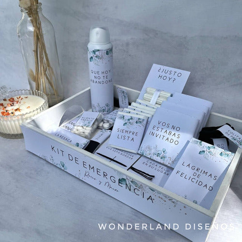 Wonderland Diseños 2 Emergency Bathroom Kits for Weddings, Parties, Events 15 / In Stock! 5