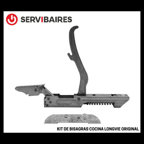 Kit Bisagras Soporte Puerta Horno Cocina Longvie 3560x 3600b 5