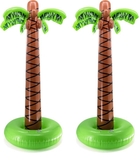 Palmera Inflable Súper Resistente Srenta | Árbol Artificial 0