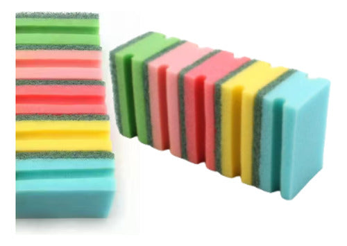 Genérica Multi-Purpose Cleaning Sponges Set of 5 0