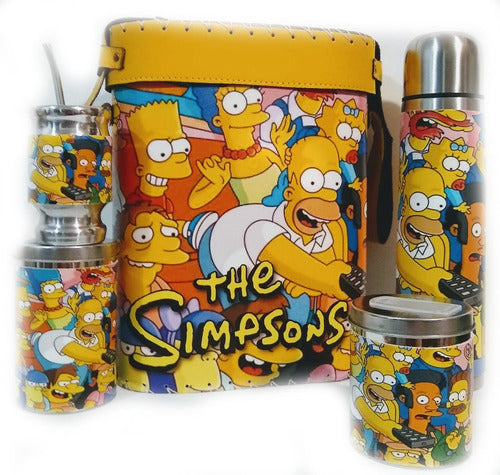 The Simpsons Mate Set Complete Kit Thermos 1L 1