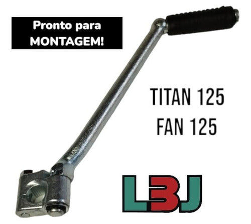 Pedal De Partida Cg Titan Ks Es 2000 2001 2002 2003 2004 4