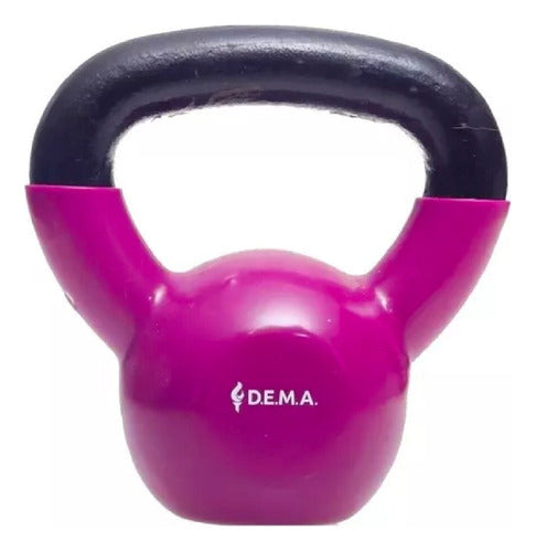 D.E.M.A. Kettlebell 5 Kg Cast Iron Gym Weight 0