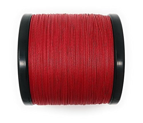 Aparejo De Reacción Rojo Oscuro 100lb 1500yd (nuevo) 1