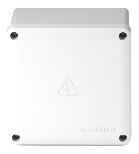 Genrod IP65 Junction Box 165mm X 210mm X 65mm White Single Unit 0