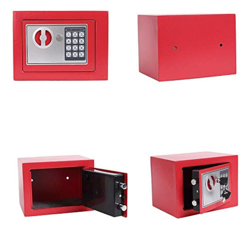 Heroecol Key Y Electronic Security Safe Box Caja De Depósito 1