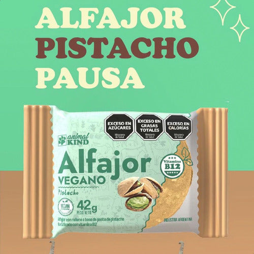 Vegan Pistachio Animal Kind Alfajor Display - Best Price 2