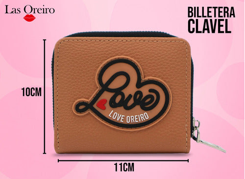 Women's Wallet Las Oreiro Love Eco Leather Card Holder 1