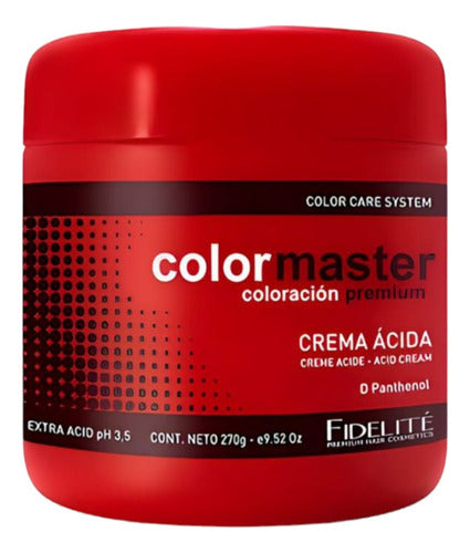 Máscara Crema Extra Ácida Color Master Fidelite 270g 0