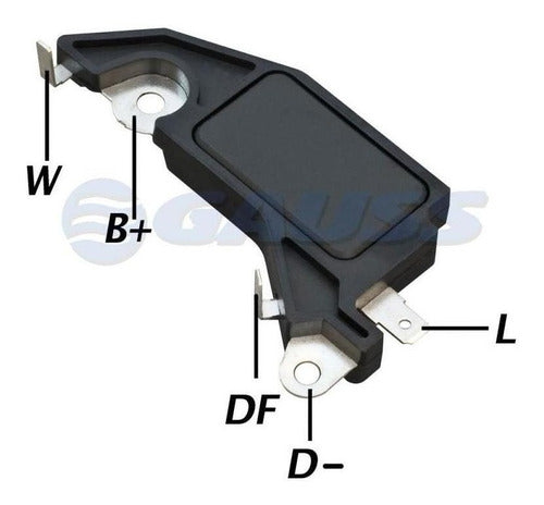 Regulador Voltaje Alternador D.remy Cs121 1