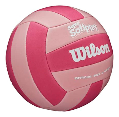 Wilson Super Soft Play Outdoor Recreation Volleyballs - Official Size 1