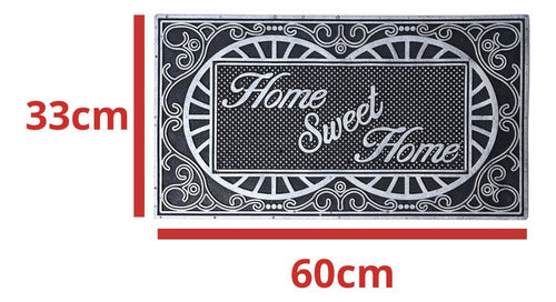 Coconut and Rubber Entry Rug 33x60cm Home Decor 1