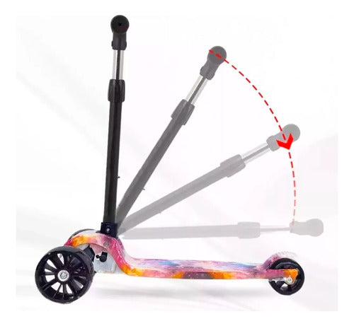 Generic Kids 3-Wheel Scooter with LED Lights 2