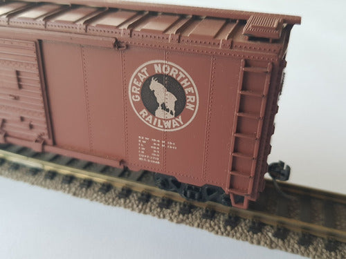 Vagón Box Norteamericano De La Great Northern Athearn  H0 1