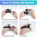Amzdm Controller Grip for Oculus Meta Quest 2 - Black 3