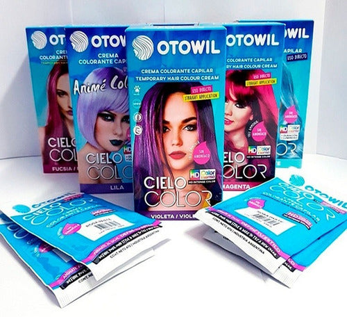 Otowil Cielo Color Fantasy Hair Dye - Pack of 6 Units 0