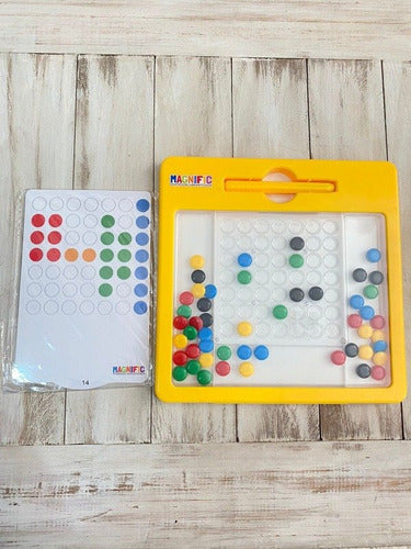 Magnific Dots Magnetic Drawing Board Color 2091 Lloretoys 1