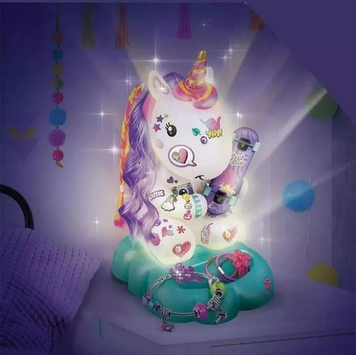 Alitrade Unicorn Lamp for Decorating Stickers Gems Glitter 5