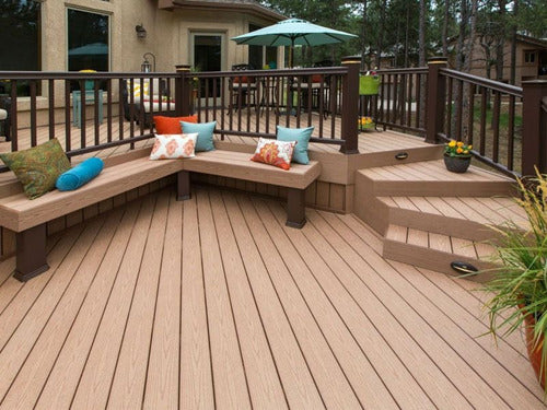 Le Tapis WPC Wood-Like Deck 290*15*2.3cm - Outdoor/No Deterioration 7