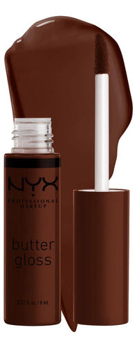 NYX - Butter Gloss Lipstick - Shiny Lipstick - Lava Cake 1