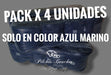 Vendas De Polar Para Caballos. Pack X 4 Unds.!! Azul Marino. 1