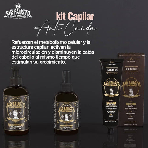 Sir Fausto Shampoo Para Caída Cabello Tratamiento 250ml 4