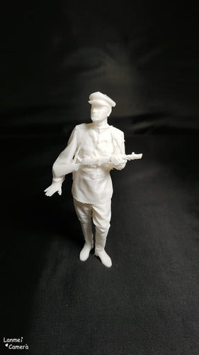 Horse3D Soviet Soldier, Scale 1/16, White Color 0